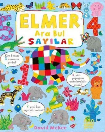 Elmer Ara Bul - Sayılar - David McKee - Mundi