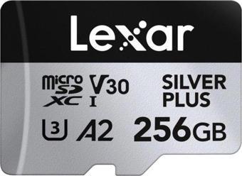 Lexar Professional 256Gb 205 Mb/S Silver Plus Mikro Sd Hafıza Kartı