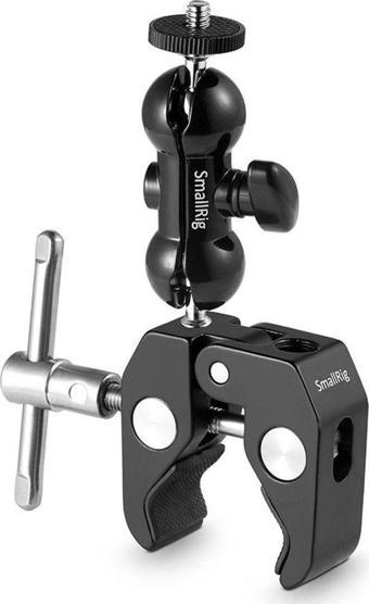 Smallrig Çift Bilyalı Ve 1/4'' Vidalı Süper Kelepçe 1138
