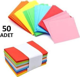 50 Adet 13*18 Karışık 10 Farklı Renk Hediye Doğum Günü Dilekleri Düğün Para Davetiye Mektup Zarfı