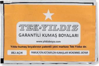 Tek Kumaş Boyası - Bey Açık