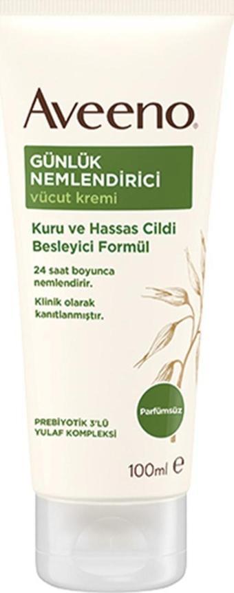 Aveeno Gu¨nlu¨k Nemlendirici Vu¨cut Kremi 100ml