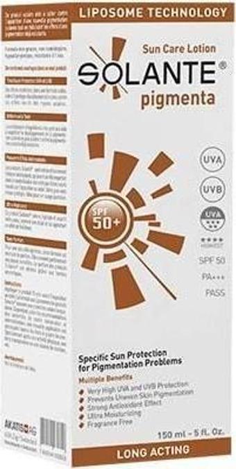 Solante Pigmenta Lotion SPF 50+ 150 ml