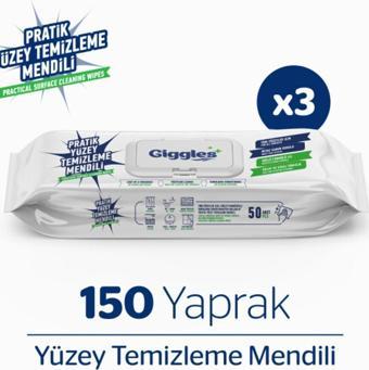 150 Adet 1.Sınıf Pratik Yüzey Temizleme Havlu - Mendil