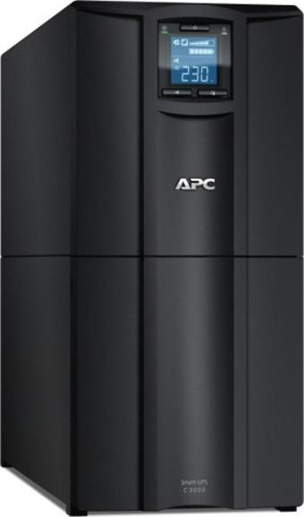 APC Smart-UPS C, Line Interactive, 3kVA, Tower, 230V, 8x IEC C13+1x IEC C19 outlets, USB and Serial 