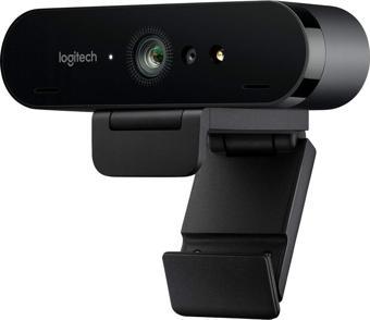 Logitech BRIO 4K Ultra HD Video ve HDR Özellikle Web Kamerası - Siyah