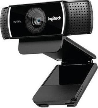 Logitech C922 Full HD 1080p Yayıncılar için Profesyonel Web Kamerası - Siyah