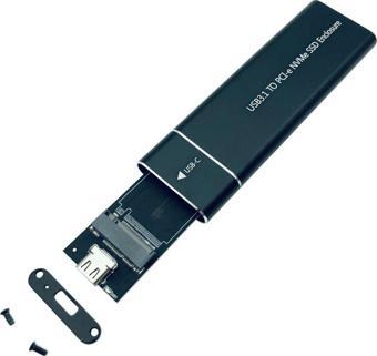Usb 3.1 Type C To Pcı-E M.2 Nvme Ssd Harici Taşınabilir Kutu