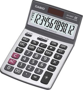 Casio DX-120ST 12 Hane Oynar Başlıklı Masa Üstü Hesap Makinesi