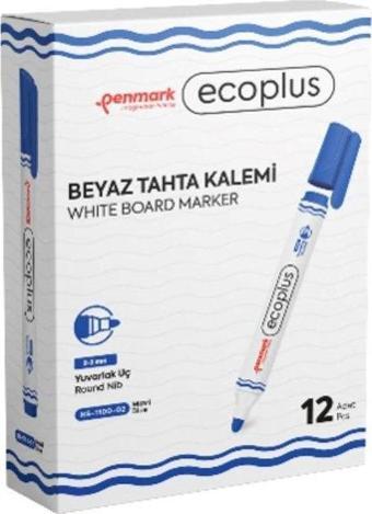 Penmark Beyaz Tahta Kalemi  Ecoplus Mavi