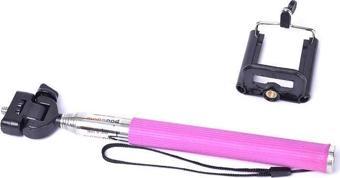 Monopod Z07-1 Selfie Çubuğu Pembe