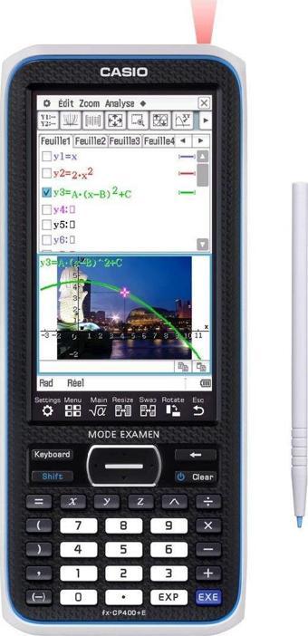 Casio FX-CP400-B Grafik Çizen Bilimsel Hesap Makinesi