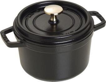 Staub Demir Döküm Tencere 16 Cm Siyah 1.25 Litre