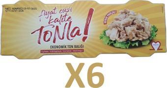 Dardanel Tonla Ekonomik Ton Balığı 3x75g  6 Adet