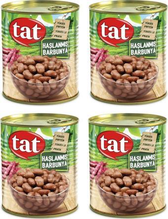 Tat Haşlanmış Barbunya 800 gr x 4 Adet