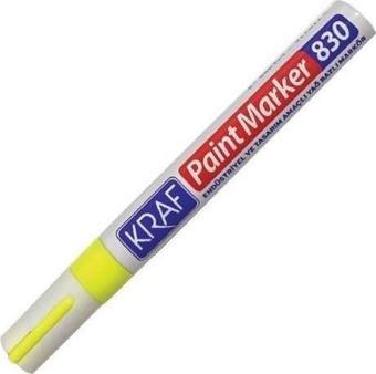 KRAF PAINT MARKÖR 830 SARI - (12 Adet)