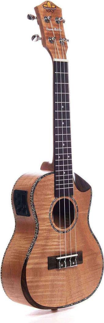 Havana HK-94EQ Elektro Concert Ukulele- Akçaağaç