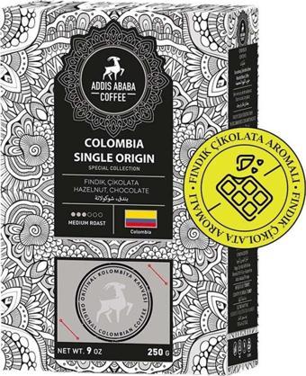 Kolombiya Single Origin Çekirdek Kahve 250 Gr.