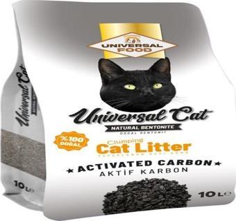 UNİVERSAL CAT LİTTER AKTİF CARBON GREY KEDİ KUMU 10LT