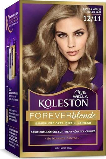 Wella Koleston Kit Saç Boyası 12/11 Yoğun Küllü Sarı