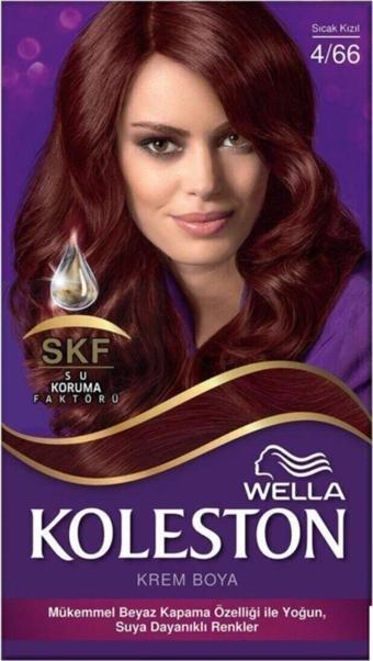 Wella Set 4.66 Sıcak Kızıl Saç Boyası 