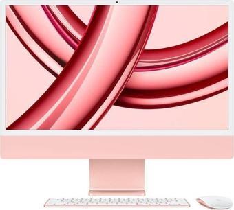 iMac Pembe MQRU3TU/A Apple M3 8 GB 512 GB SSD 10C GPU 24' 4.5K All in One PC