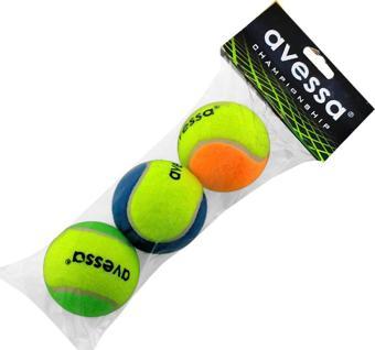 Avessa Tenis Topu 3 Adet Renkli TT-200