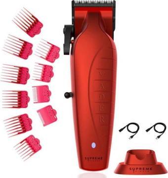 Supreme Trimmer Vader Clipper Saç Tıraş Makinesi  Dlc Taper Bıçak  7500 Rpm Fırçasız Motor  Stc5098