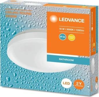 LEDVANCE LED PLAFONYER 18W IP44 SARI IŞIK