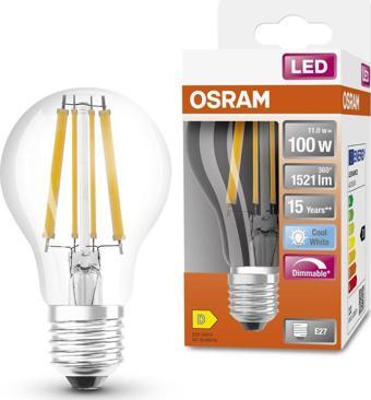 OSRAM LED FLAMENT DİM 11W KIRIK BEYAZ IŞIK E27