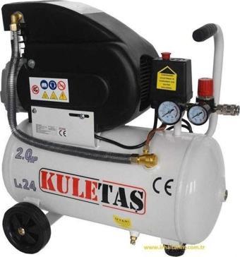 Kuletaş 24 Lt Yağlı Hava Kompresörü 2 Hp