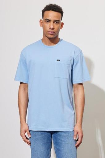 Lee Bisiklet Yaka Erkek T-shirt