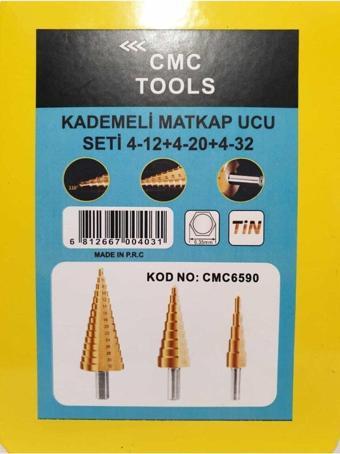 CMC Tools Kademeli Sac Delme Seti