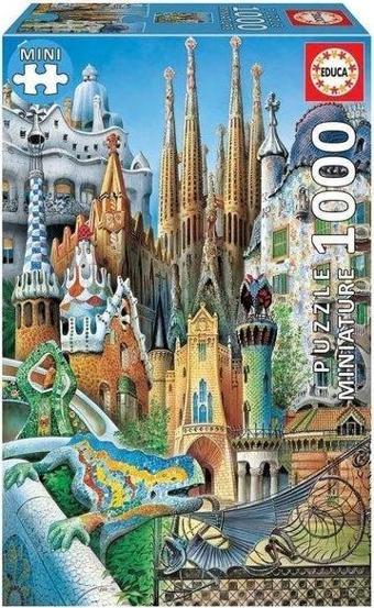 Educa 11874 Collage Gaudi Miniature 1000 Parça Puzzle 