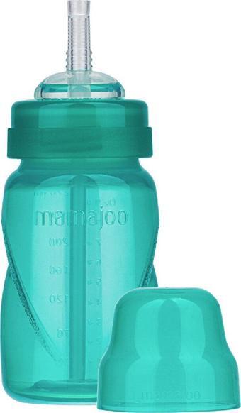 Mamajoo Akıtmaz Pipetli Bardak Yeşil 270 ml