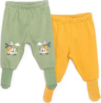 HelloBaby 2li Çoraplı Pantolon Erkek Bebek