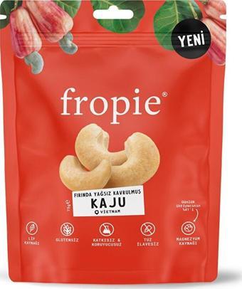 Fropie Yağsız Fırında Kavrulmuş Zarsız Kaju 75 gr