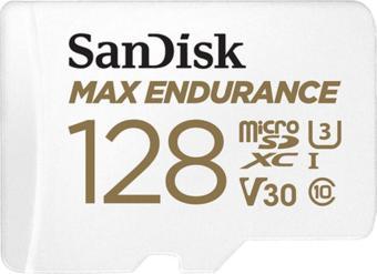 SanDisk MAX ENDURANCE microSDXC 128GB + SD Adapter - for home security cameras & dashcams