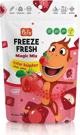 Pol's Kukuli Freeze Fresh Magic Mix Çıtır Küp 20gr