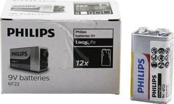 Findit PHILIPS  9V  PİL  12PCS 330247