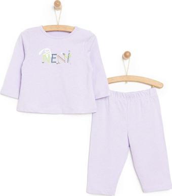 HelloBaby Tavşan Neni Pijama Takımı Kız Bebek