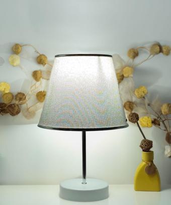 Eslight Stil Masa Lambası Abajur Gri Et32
