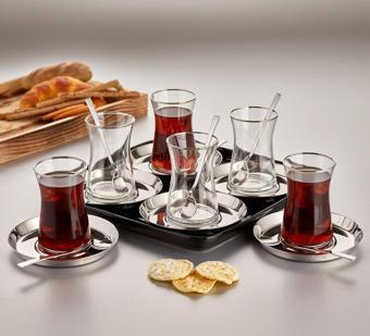 Özlife mess çay seti - 18 parça çay seti takımı