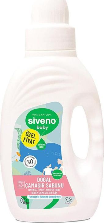 Siveno Bebek Doğal Çamaşır Sabunu 1500 ml