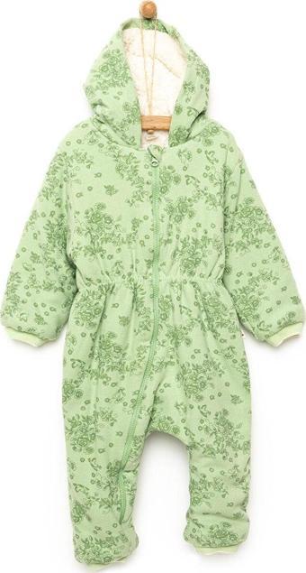 BabyZ Green Lilac Welsoft Patiksiz Tulum Kız Bebek