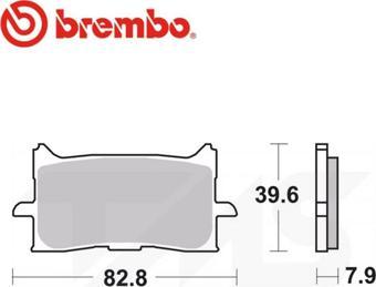 Brembo 07ho62sa Sinterli Fren Balatası