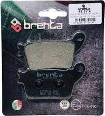 Brenta Organik Fren Balata Ft 3114 Arka Honda Cbr 600 1000 Rr Kawasakı Zx-6r Yamaha Yzf-r1 Suzukı Gs