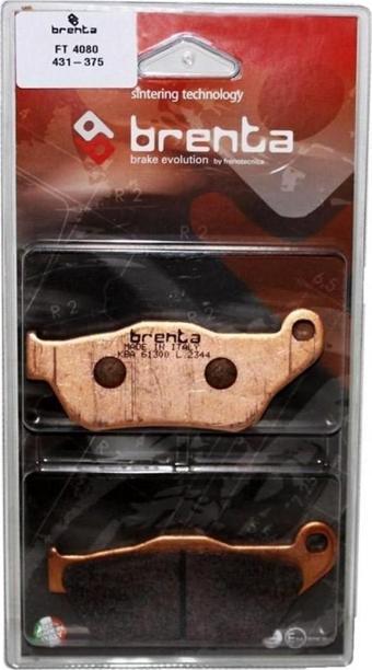 Brenta Sinter Metal Fren Balata Ft 4080 Ön Yamaha Xp 250 R/v X-max 05 - 13 F Yp 250 R X-max 05 - 09 
