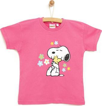 Peanuts Snoopy Tshirt Kız Bebek