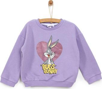 Looney Tunes Bugs Bunny Sweatshirt Kız Bebek